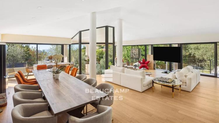 Exclusivité - Villa moderne dans un Domaine privé - Villefranche-sur-mer